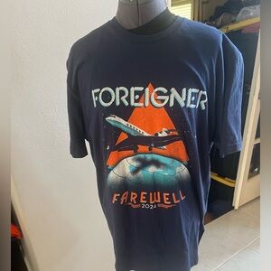 Gildan Navy Foreigner Farewell 2024 Tee